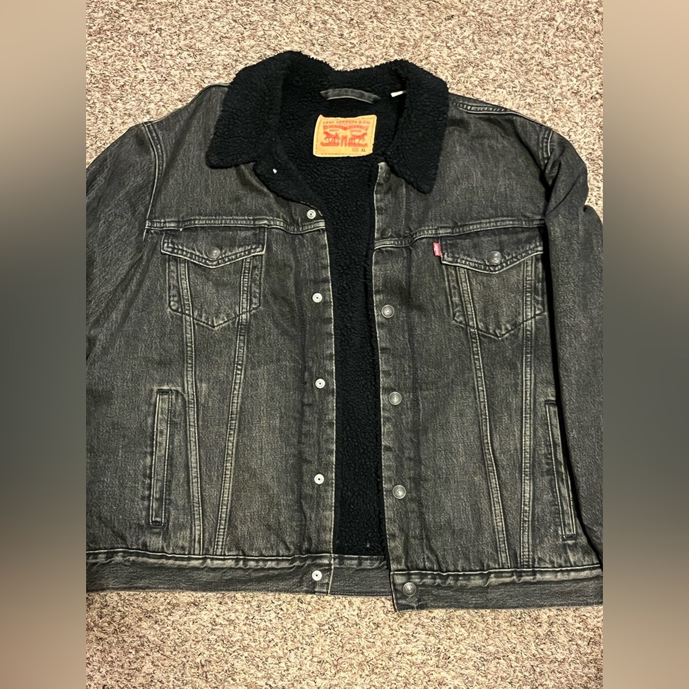 Levi’s denim and wool jacket